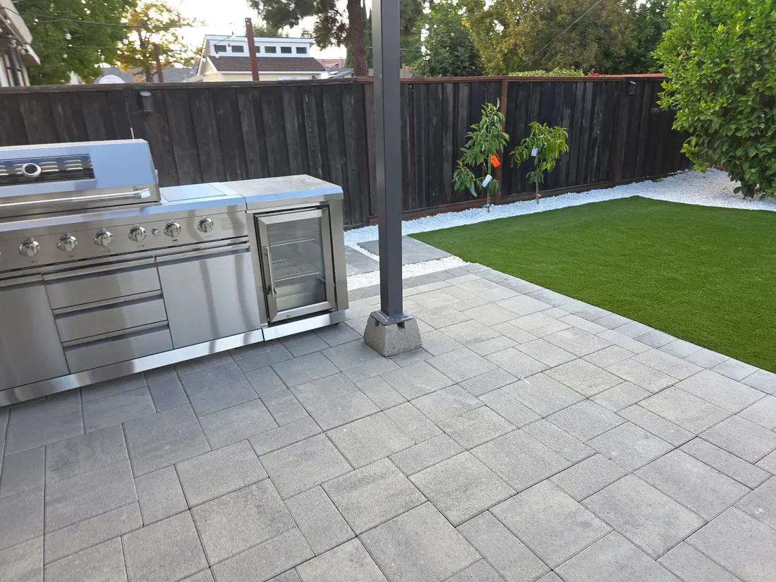 Pacific Grove project — Outdoor kitchen
