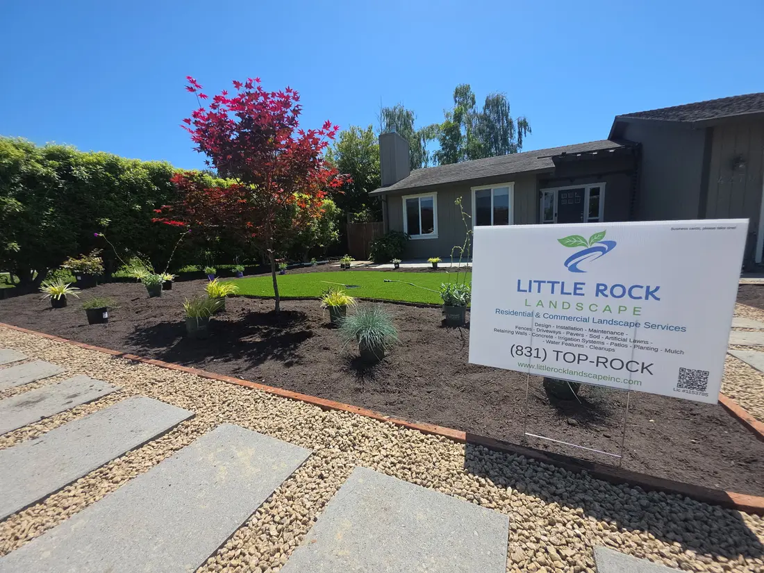 Seaside project — Boulder water feature