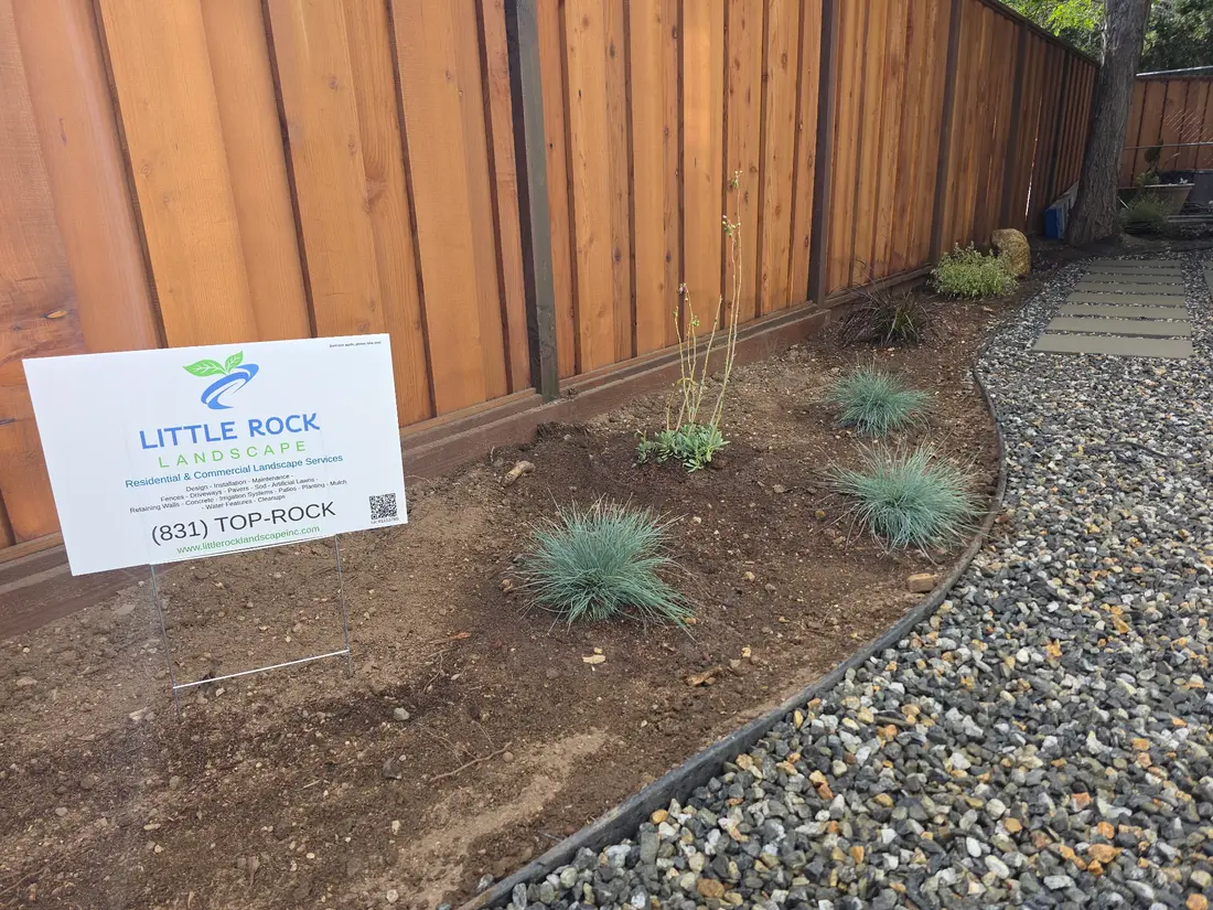 Monterey project — Garden install