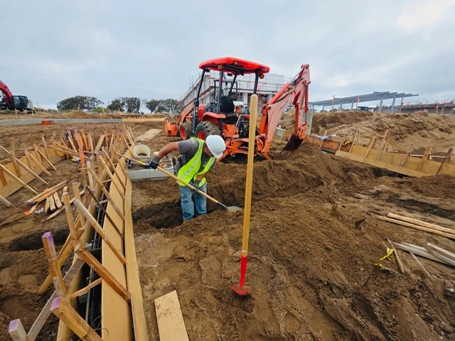 Monterey project — Front-yard install