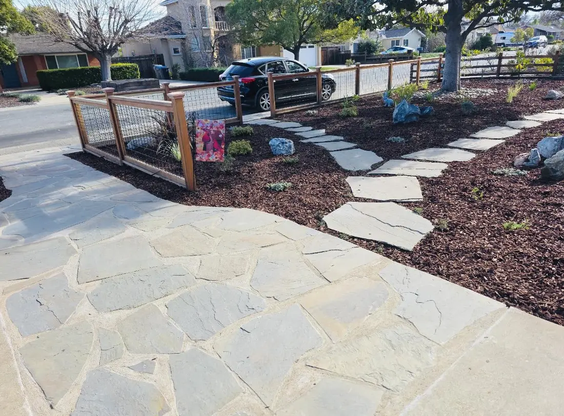 Pacific Grove project — Drought garden bed