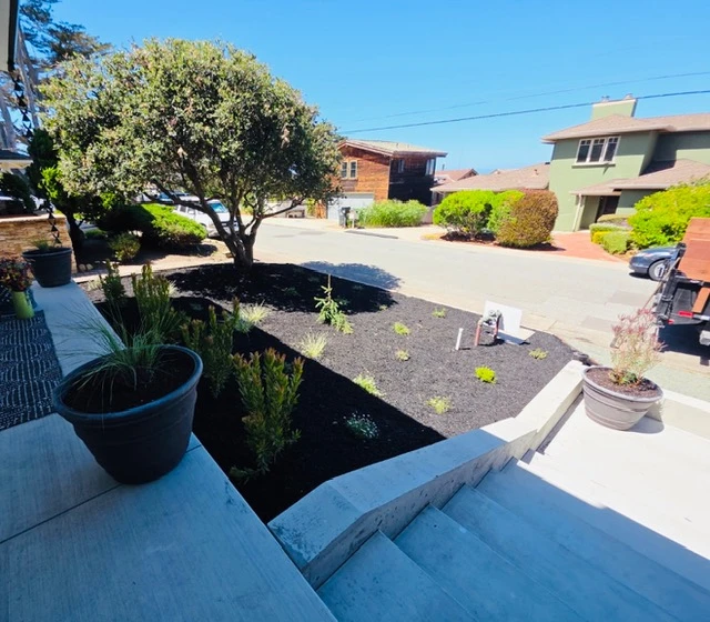 Seaside project — Hardscape detail