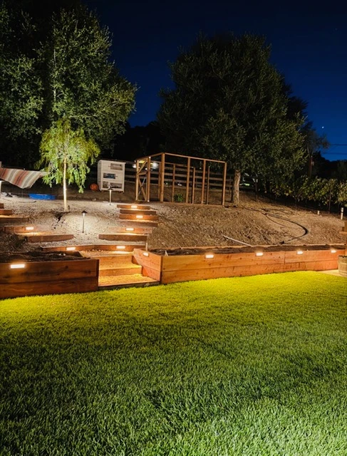 Salinas project — Turf and border