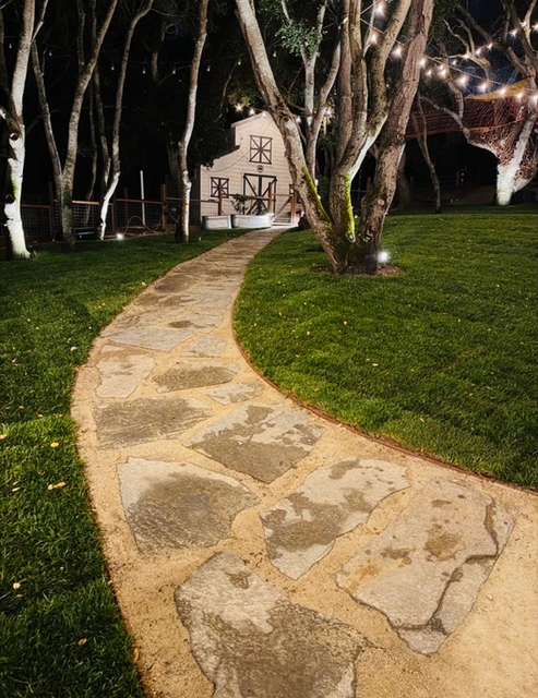 Monterey project — Stone pathway